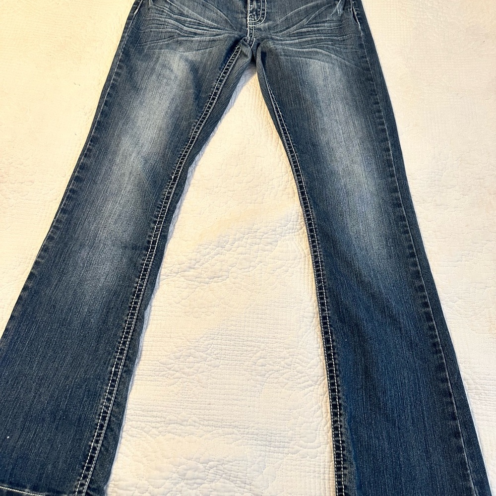 Stylish Indigo Flare Women's Jeans